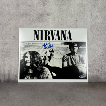 Print Nirvana firmado por Chad Channing