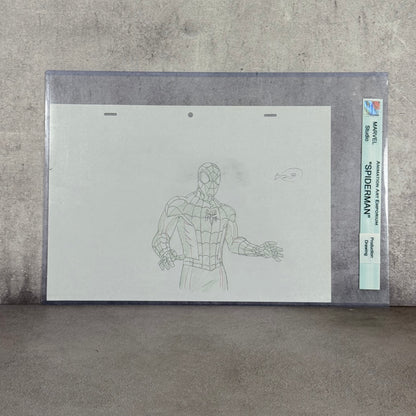 Dibujo original de producción Ultimate Spiderman