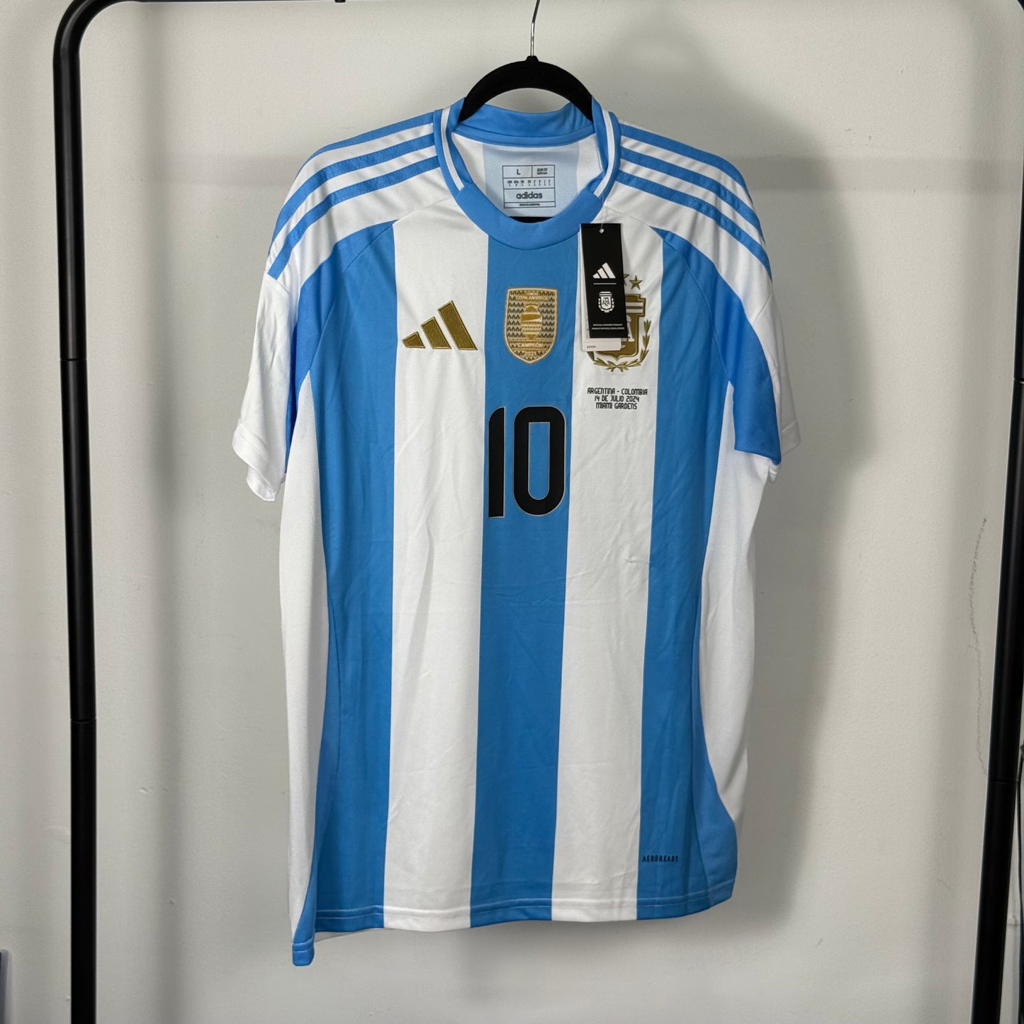 Jersey Argentina firmada por Leo Messi