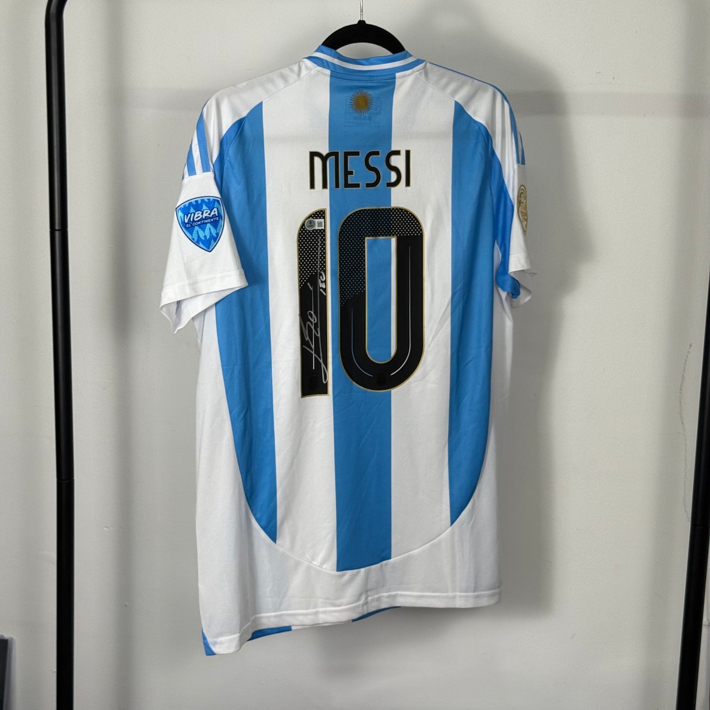 Jersey Argentina firmada por Leo Messi