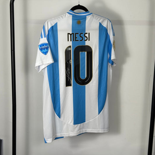Jersey Argentina firmada por Leo Messi