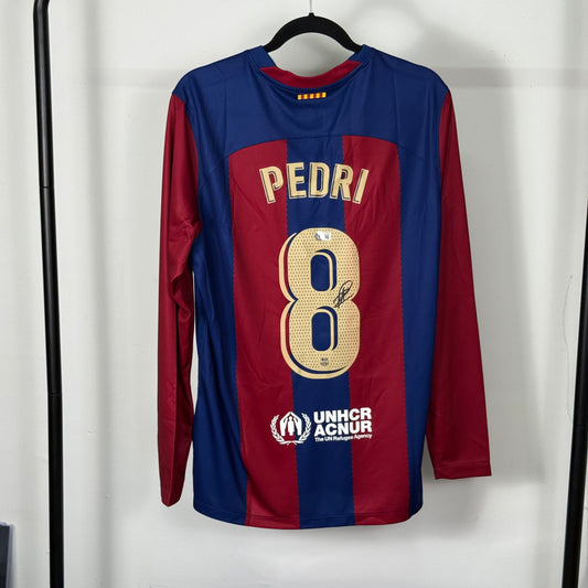 Jersey Barcelona firmada por Pedri