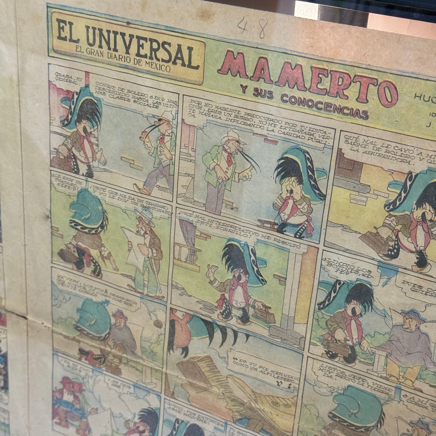 Periodico 1932 El Universal "El ratón tripitas"