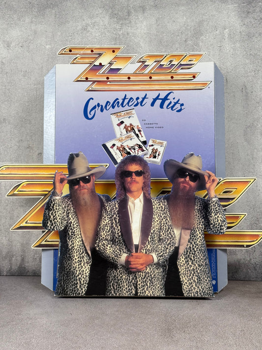 ZZ Top Greatest Hits – Display promocional de tienda