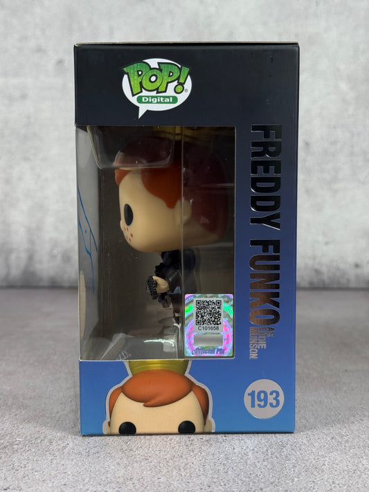 Freddy Funko as Eddie Munson firmado por Joseph Quinn