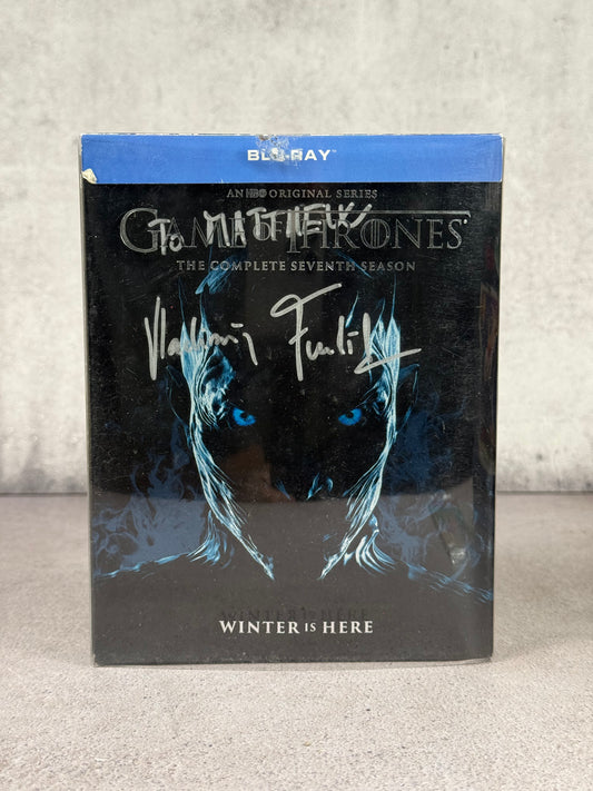 Game of Thrones Blu-ray firmado por Vladimir Furdík