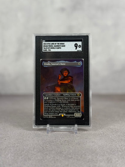 MTG Frodo Foil Secret Rare SGC 9