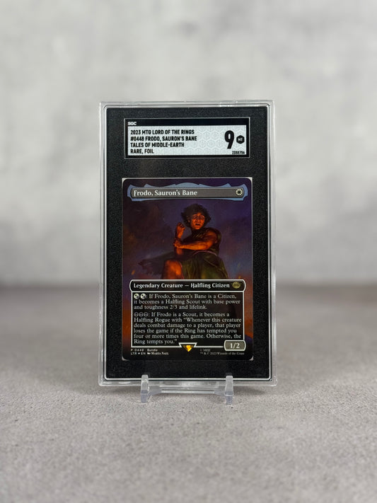 MTG Frodo Foil Secret Rare SGC 9