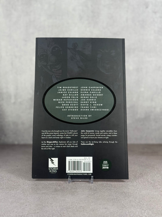 Comic Halloween Nights Vol 4 2017 NYCC firmado por John Carpenter y Sandy King