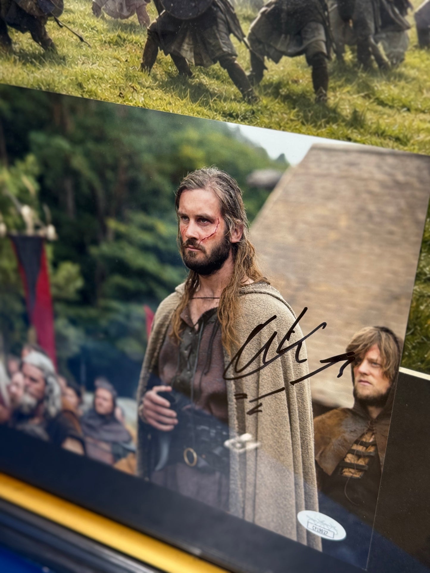 Cuadro Vikings firmado por Clive Standen | JSA