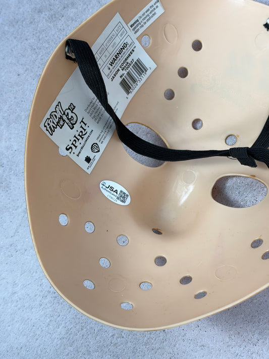 Máscara Jason Voorhees Viernes 13 con licencia firmada por Kane Hodder – JSA
