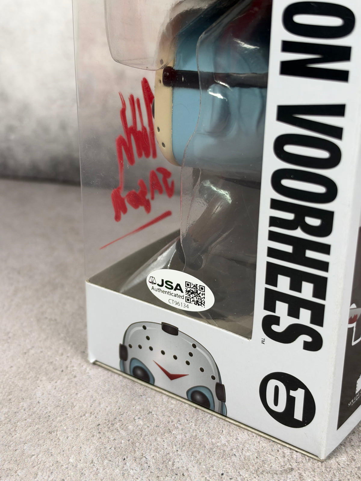Funko Jason Voorhees Viernes 13 firmado por Kane Hodder – JSA