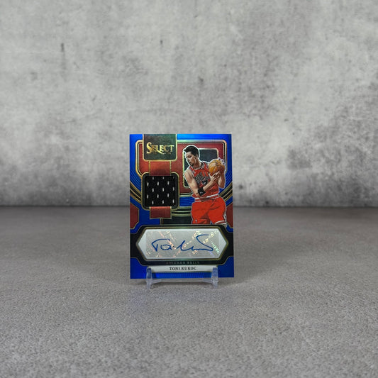 Tarjeta Panini Select Toni Kukoc firmado por Toni Kukoc