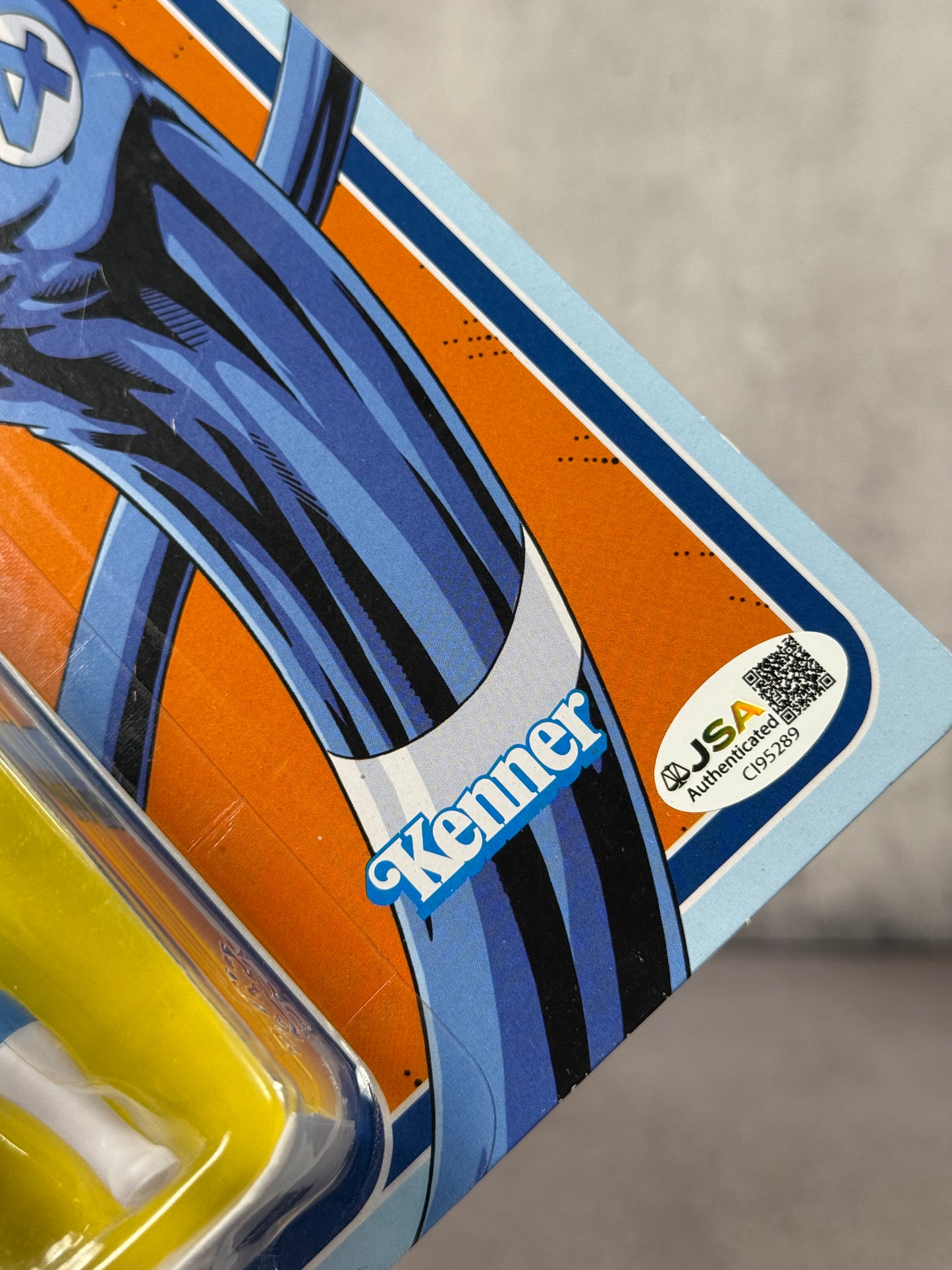 Figura Mr Fantastic Kenner firmada por Ioan Gruffudd (JSA)