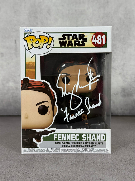 Funko Fennec Shand firmado por Ming Na Wen (JSA)