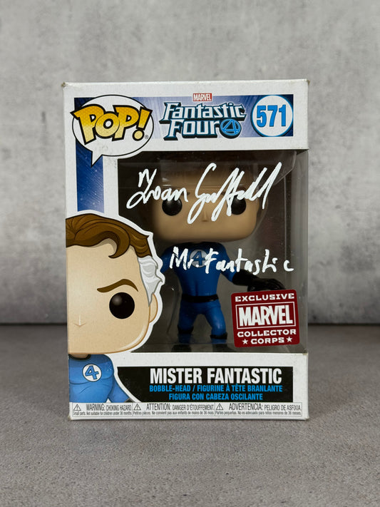 Funko Mr Fantastic firmado por Ioan Gruffudd (JSA)