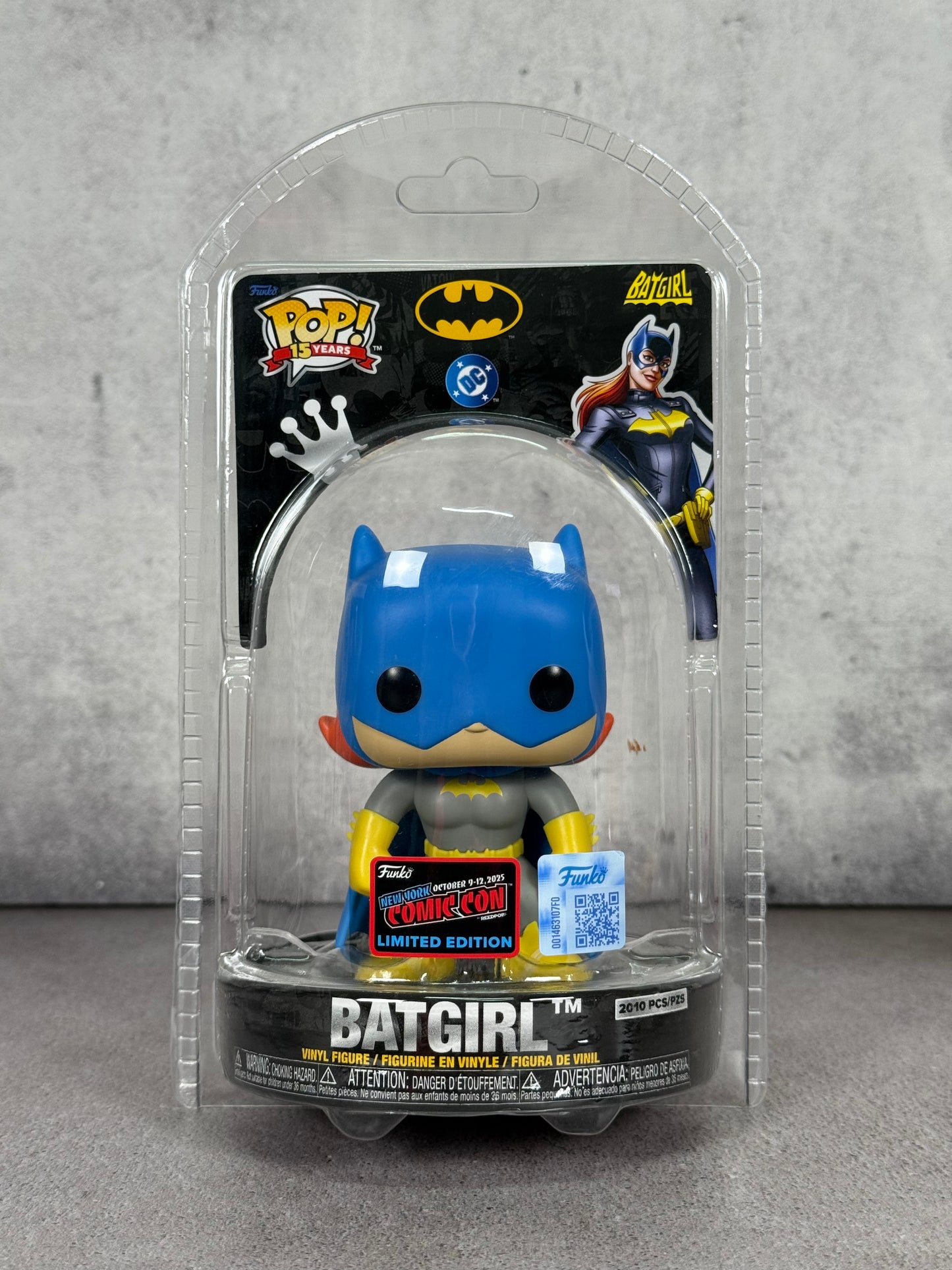 Funko exclusivo NYCC 2025 Batgirl 2010 pcs