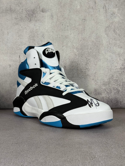 Zapato Shaqattack Reebook talla 13US firmado por Shaq