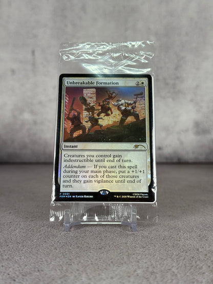 Tarjeta Magic x TMNT "unbreakable formation" exclusiva de NYCC 2025