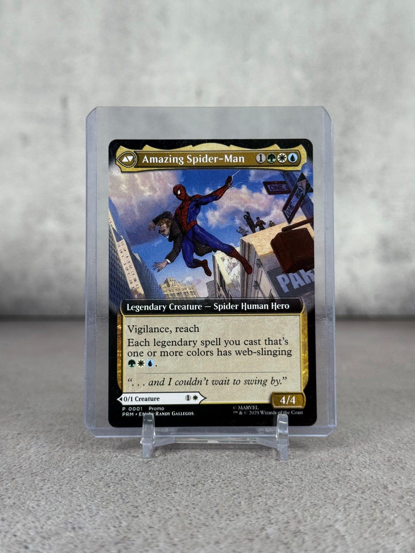 Tarjeta Magic x Spiderman "Amazing Spiderman" exclusiva de NYCC 2025