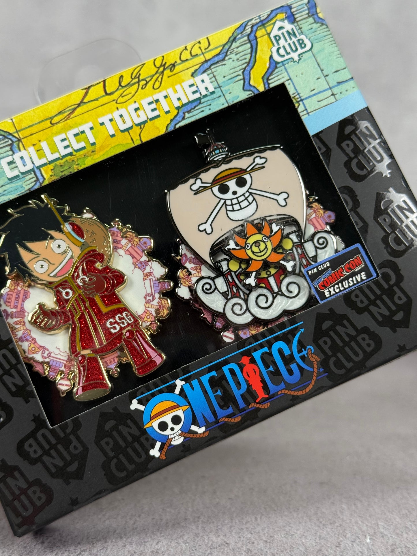 Pinclub Onepiece 2 pack exclsuivo de NYCC 2025