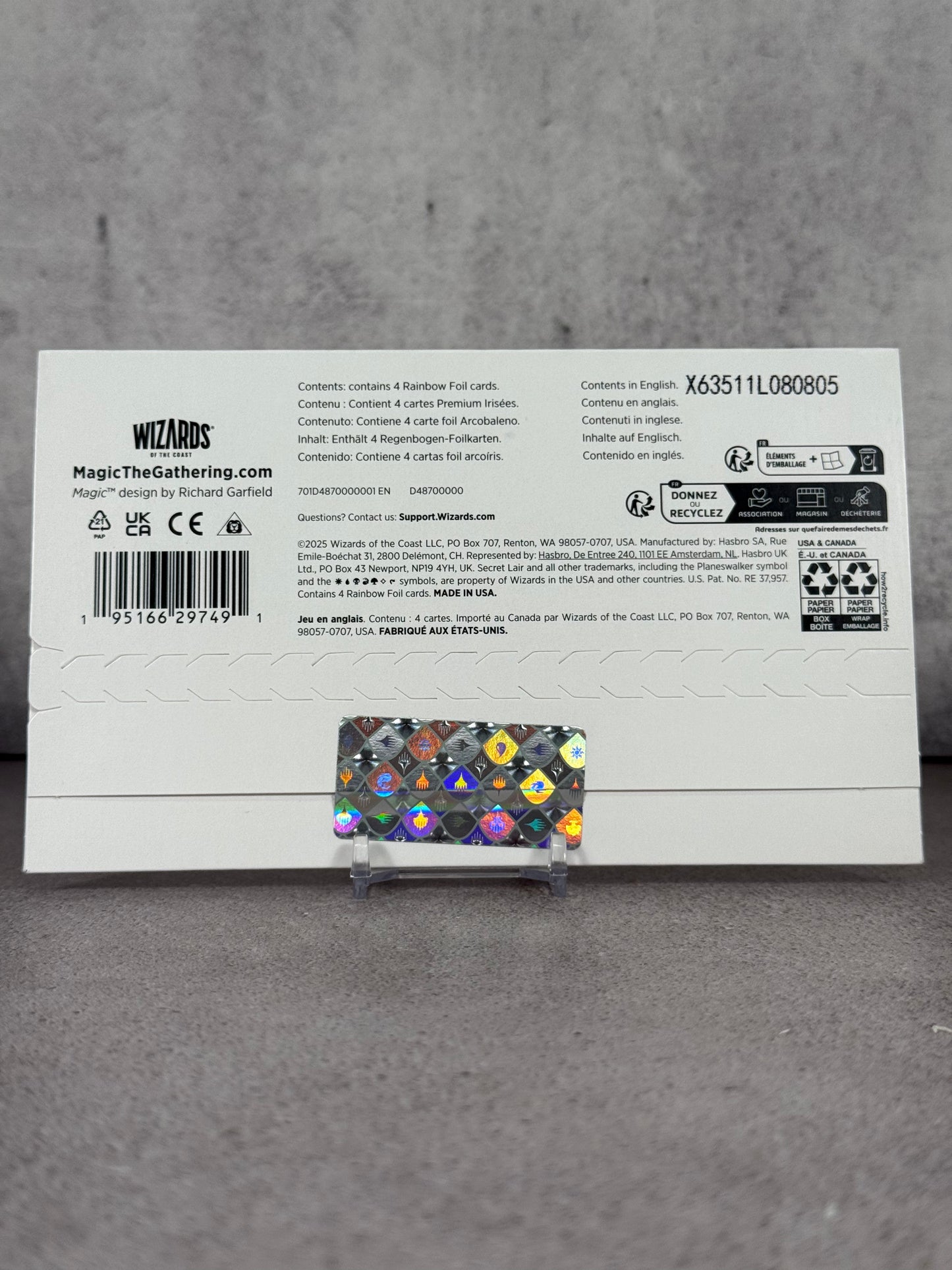 Pack tarjetas Magic Secret Lair Roadshow edition "A Devastation of Dragons" NYCC 2025