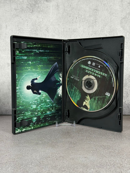 DVD original Matrix Revoluciones firmado por Laurence Fishburne (Morpheus) (JSA)