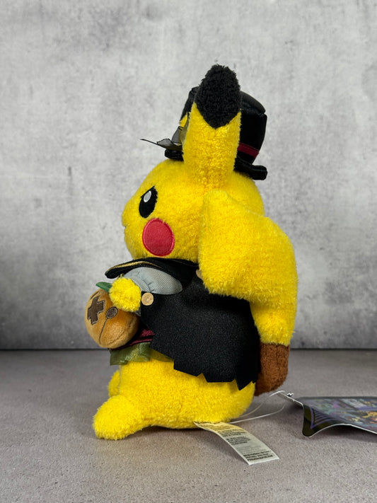 Peluche Pikachu exclusivo de Pokemon Center Shibbuya halloween ed