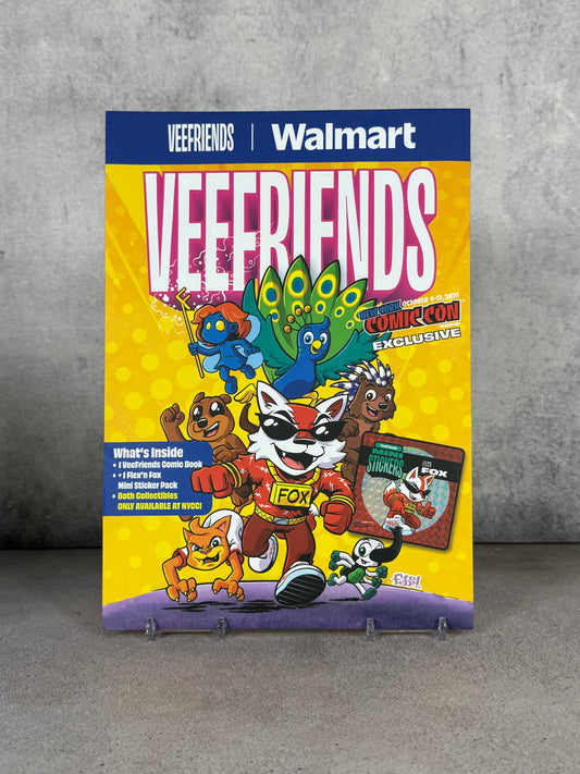 Mystery bag Veefriends Comic + stickers exclusiva de NYCC 2025 y Walmart