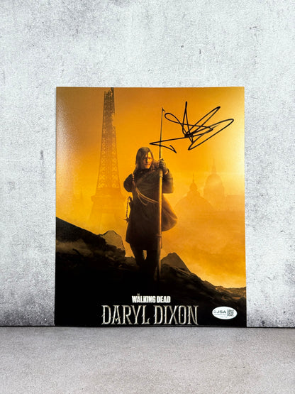 Foto Daryl Dixon firmada por Norman Reedus (JSA)