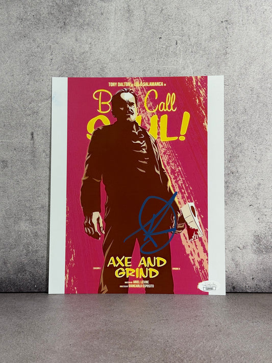 Foto Lalo Slamanca Better Call Saul firmada por Tony Dalton (JSA)