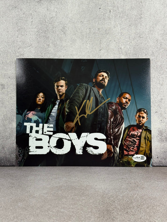 Foto The Boys / Billy Butcher firmada por Karl Urban (JSA)