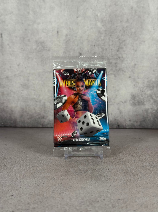 Topps WrestleMania 41 Promo — Pack Sellado • Tarjeta Numerada Garantizada