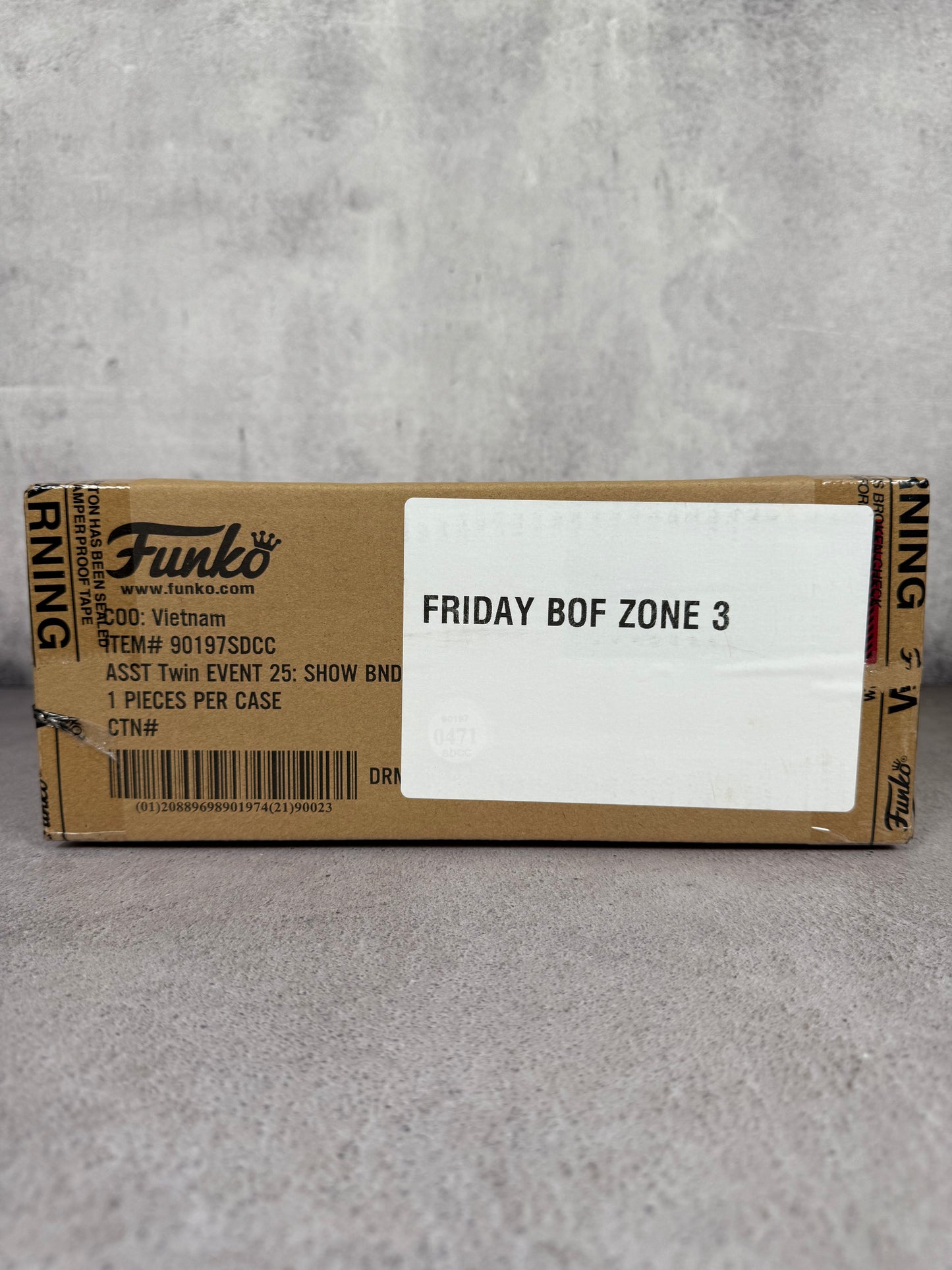 Mystery Box Funko Fundays 2025 • Exclusiva Asistentes Presenciales