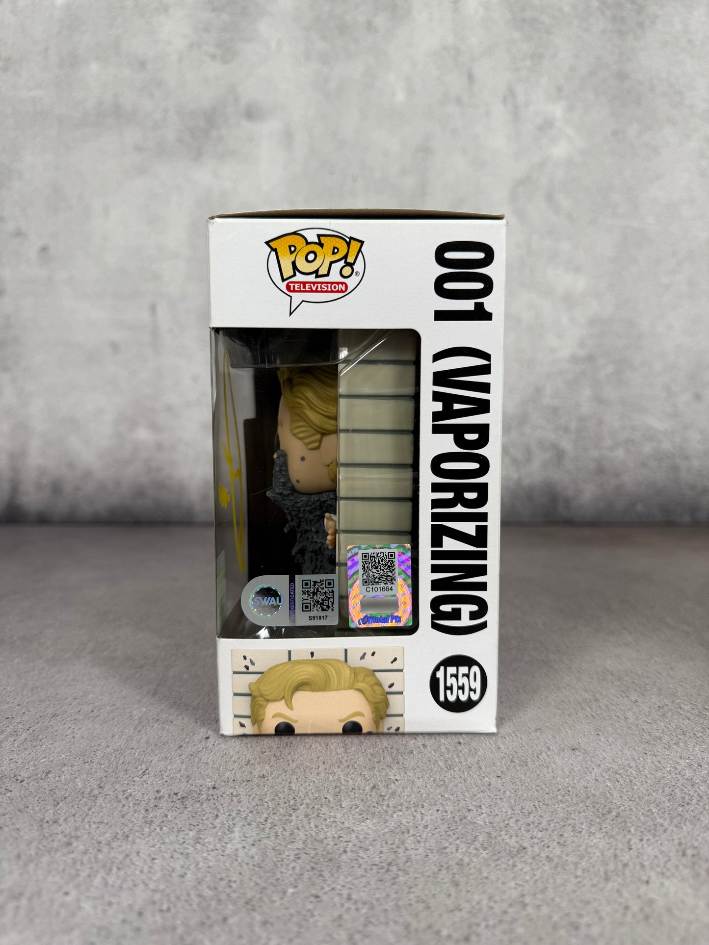 Funko Pop #001 Stranger Things — Firmado por Jamie Campbell Bower • SWAU + OPX