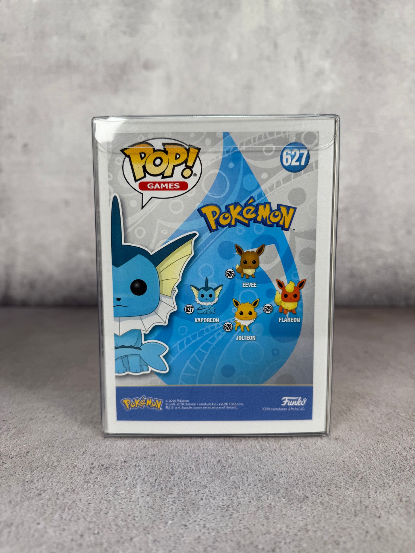 Funko Pop Vaporeon Firmado por Mike Becker (Fundador de Funko) • Pokémon