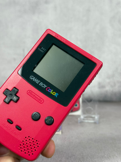 Game Boy Color Rosa — Edición Japonesa • Caja e Instructivo Original
