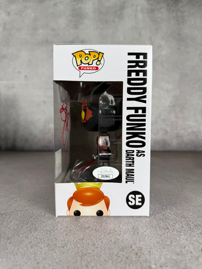 Freddy Funko Darth Maul Fundays firmado por Ray Park JSA