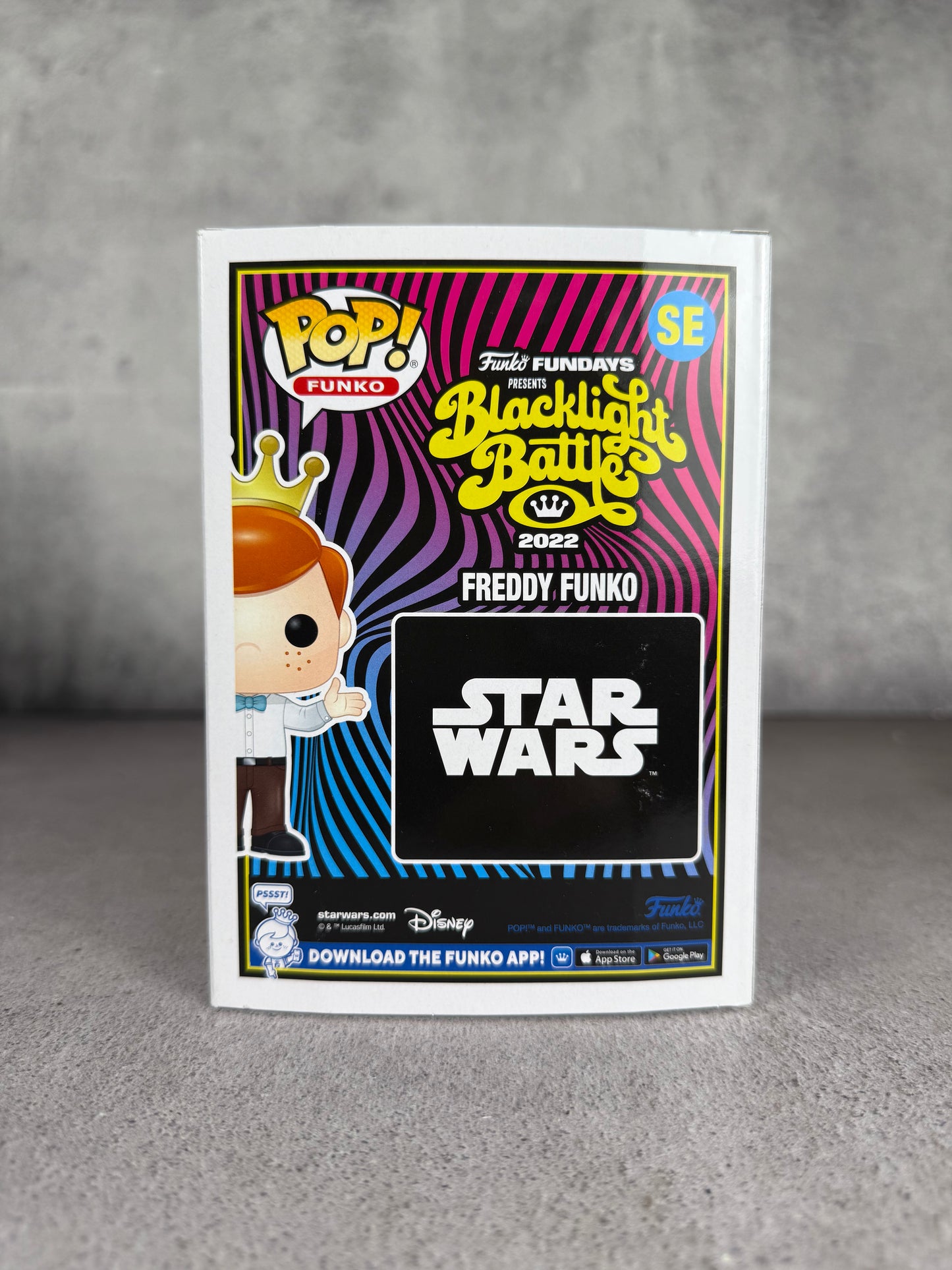 Freddy Funko Darth Maul Fundays firmado por Ray Park JSA