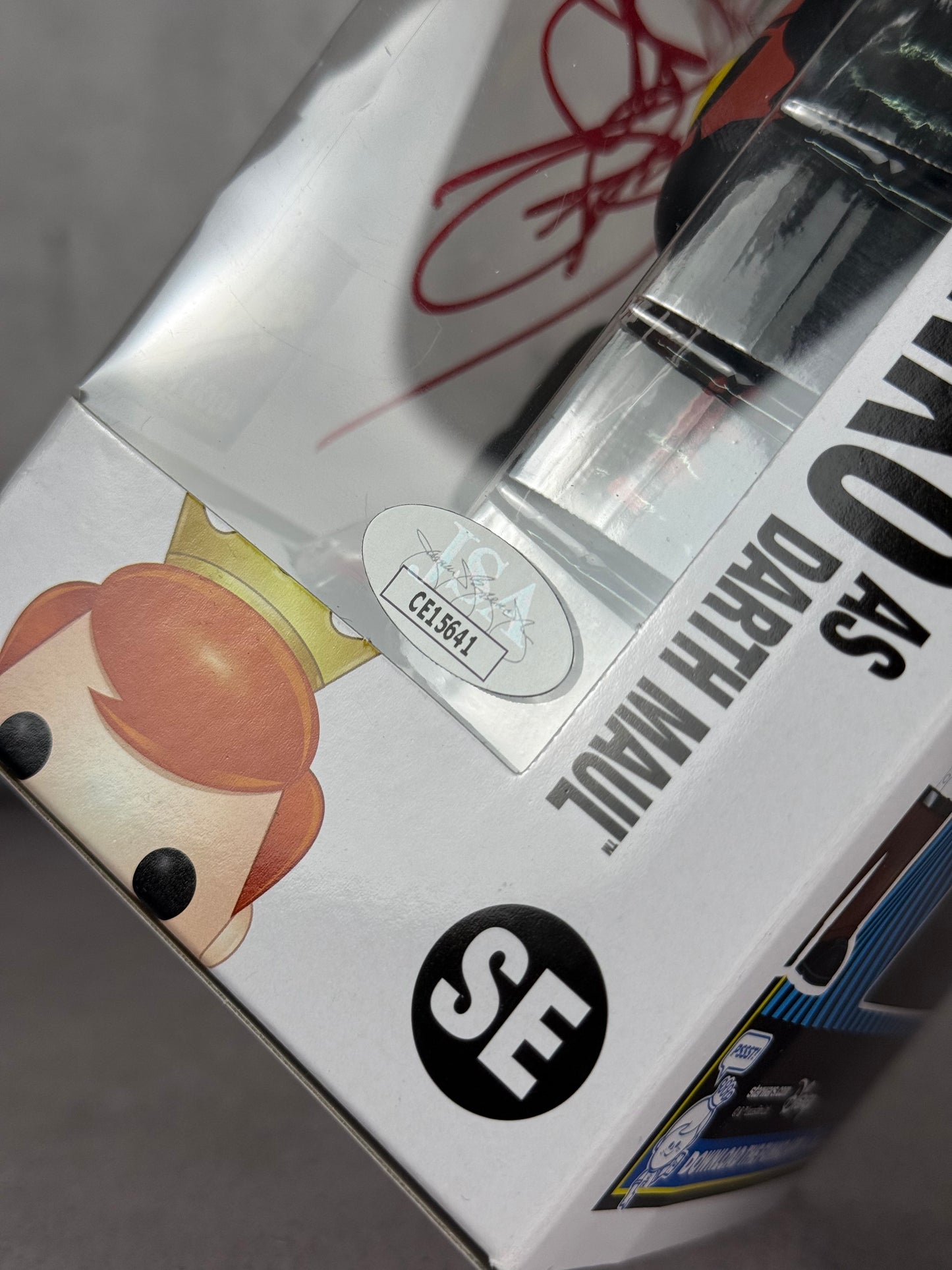 Freddy Funko Darth Maul Fundays firmado por Ray Park JSA