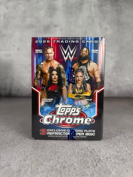 Blaster Box Topps Chrome WWE