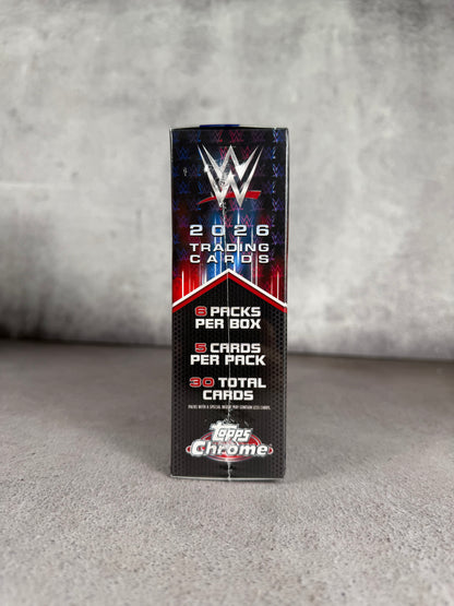 Caja Topps Chrome WWE Logofractor WWE World
