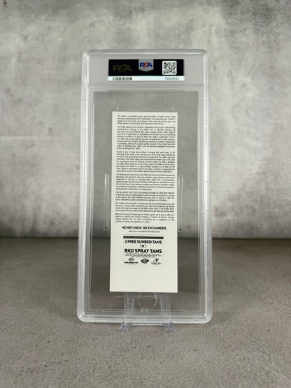 Boleto debut Luka Doncic Dallas Mavericks PSA 8 firmado