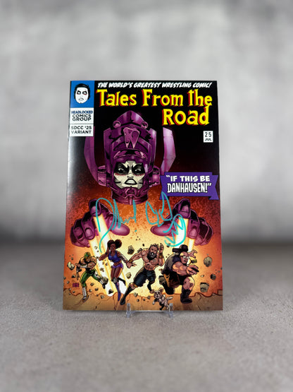 Comic SDCC 2025 firmado por Danhausen