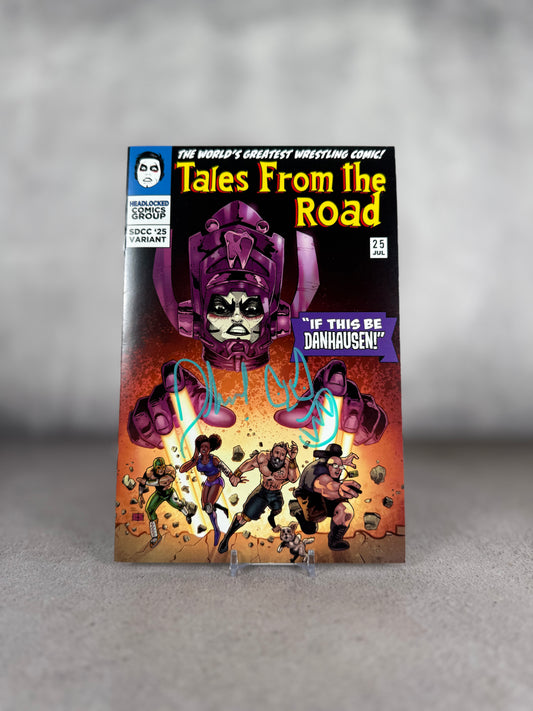Comic SDCC 2025 firmado por Danhausen