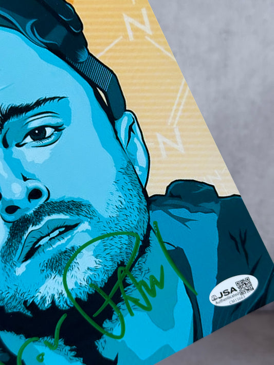 Foto Jessie Pinkman firmada por Aaron Paul (JSA)