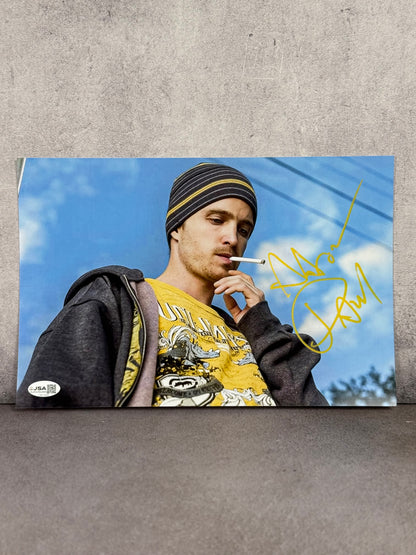 Foto Jessie Pinkman firmada por Aaron Paul (JSA)