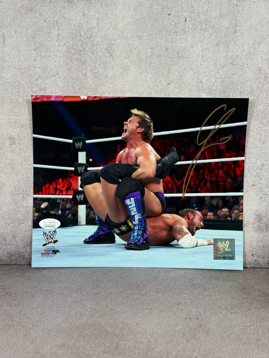 Foto firmada por Chris Jericho JSA