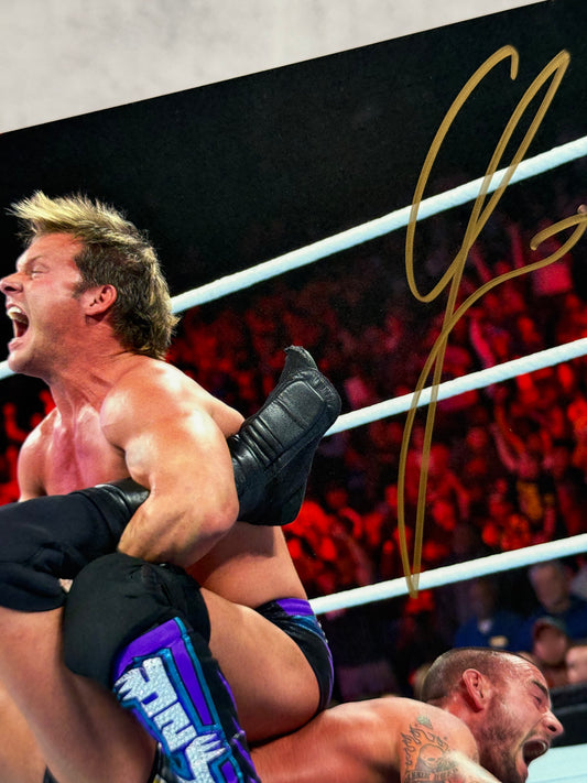 Foto firmada por Chris Jericho JSA