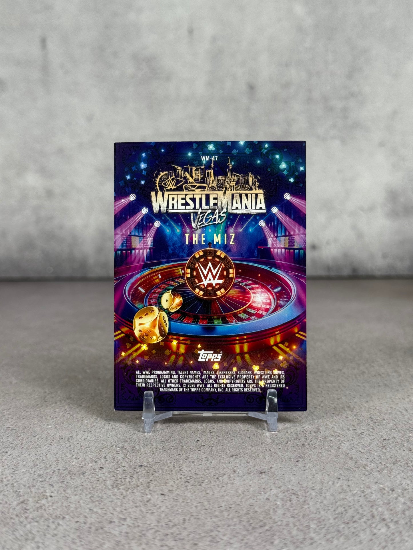 Tarjetas WrestleMania 42 numerada /50